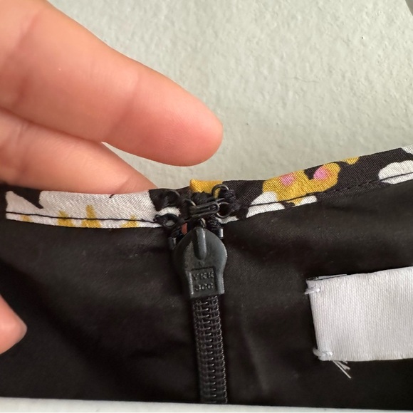 Likely River Cleo Floral Print Fit-and-Flare Dress Size 2 - Picture 8 of 11